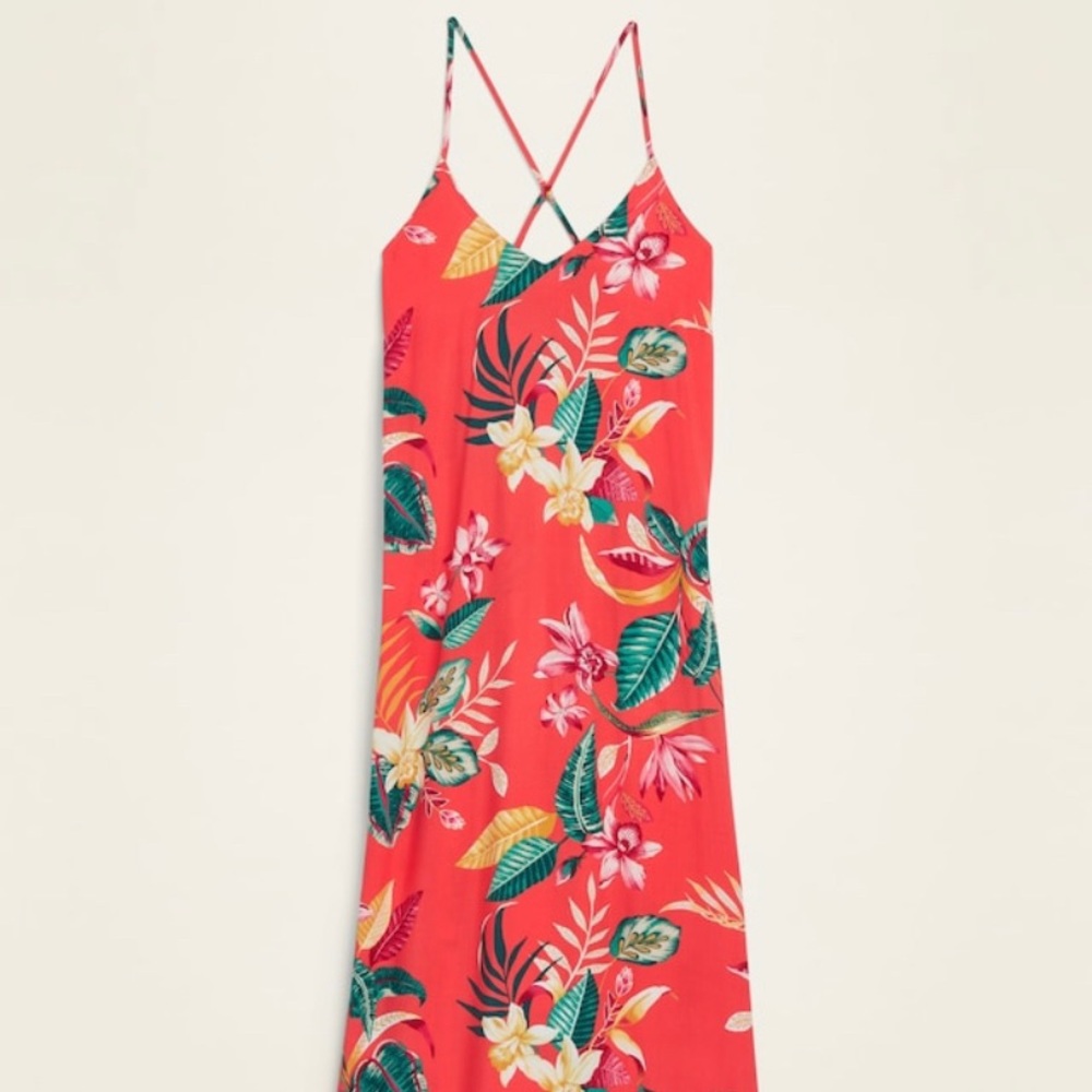 Old Navy Maxi V-Neck Maci Dress